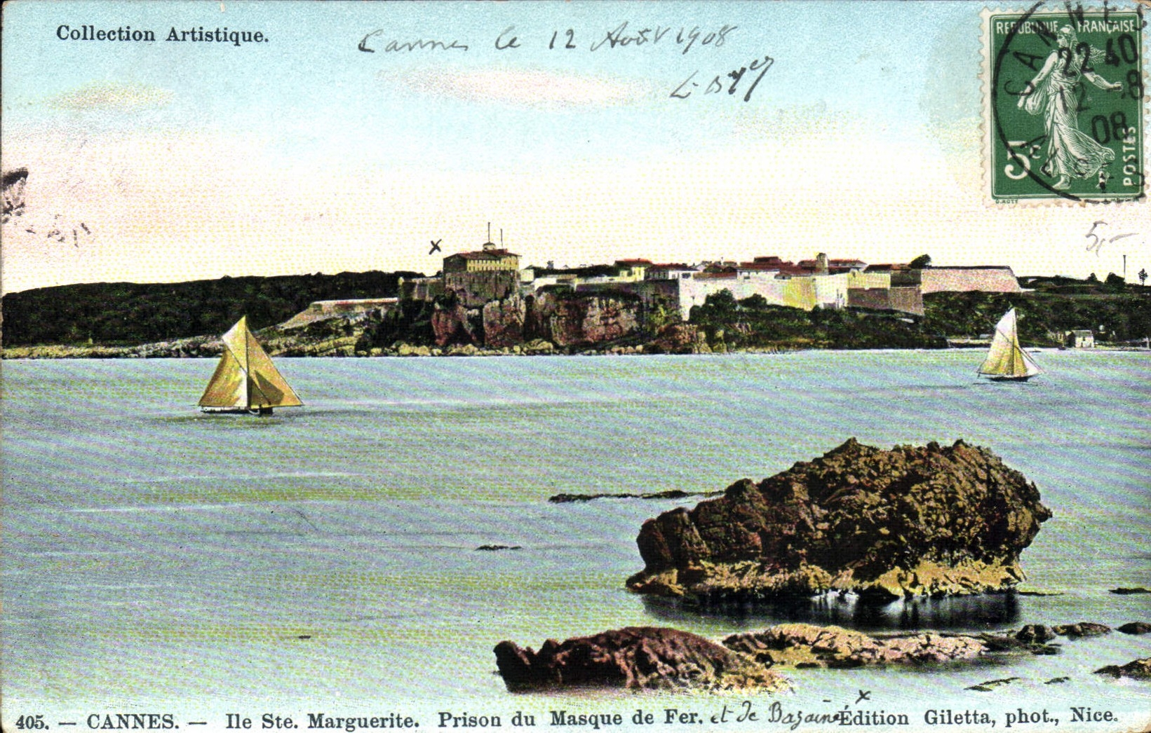 CPA Cannes Ile Ste Marguerite Prison du Masque de Fer 