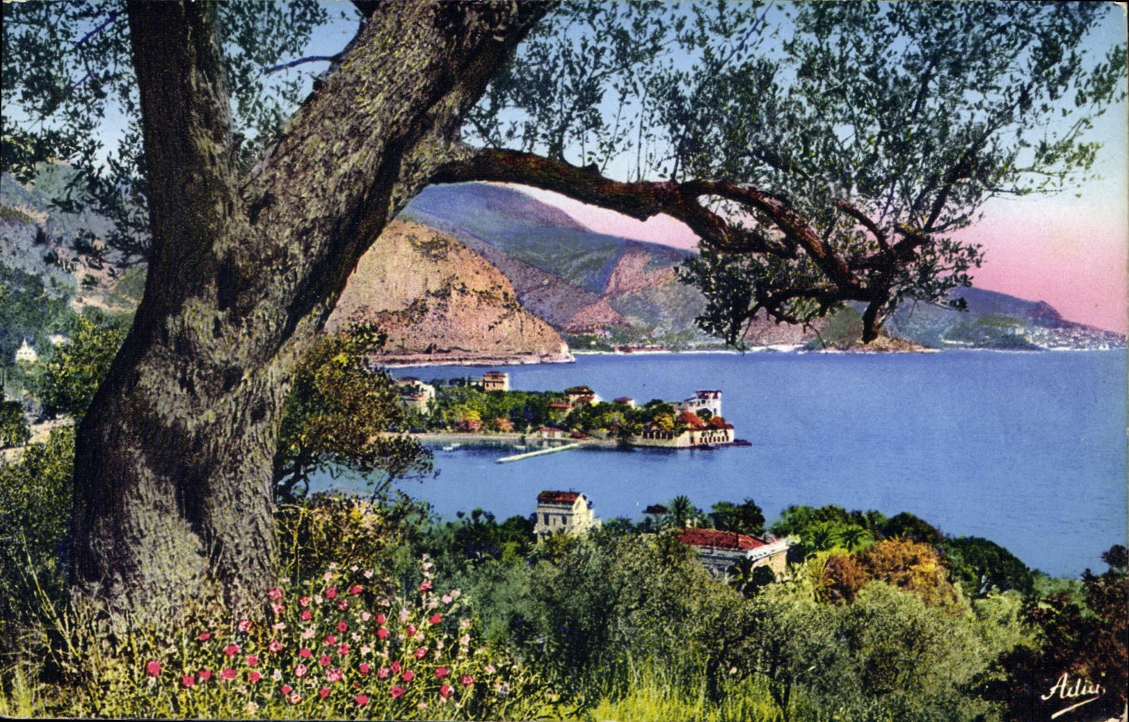 CPA Beaulieu sur Mer La Pointe Fourmie