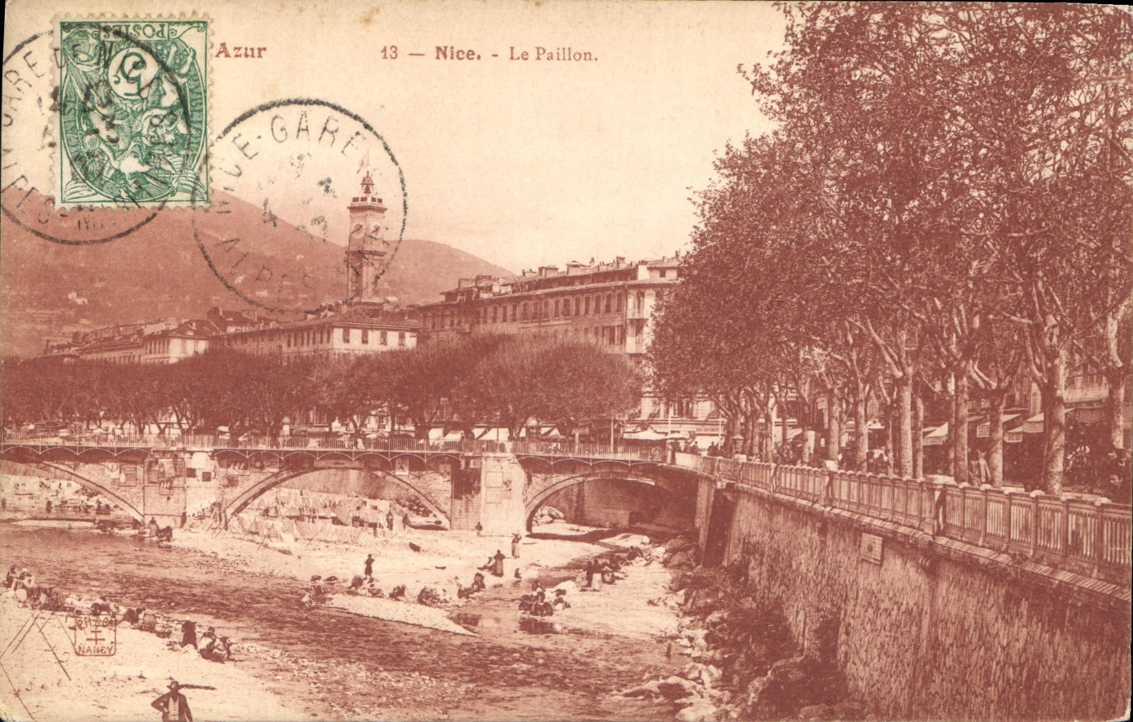 CPA Nice Le Paillon 