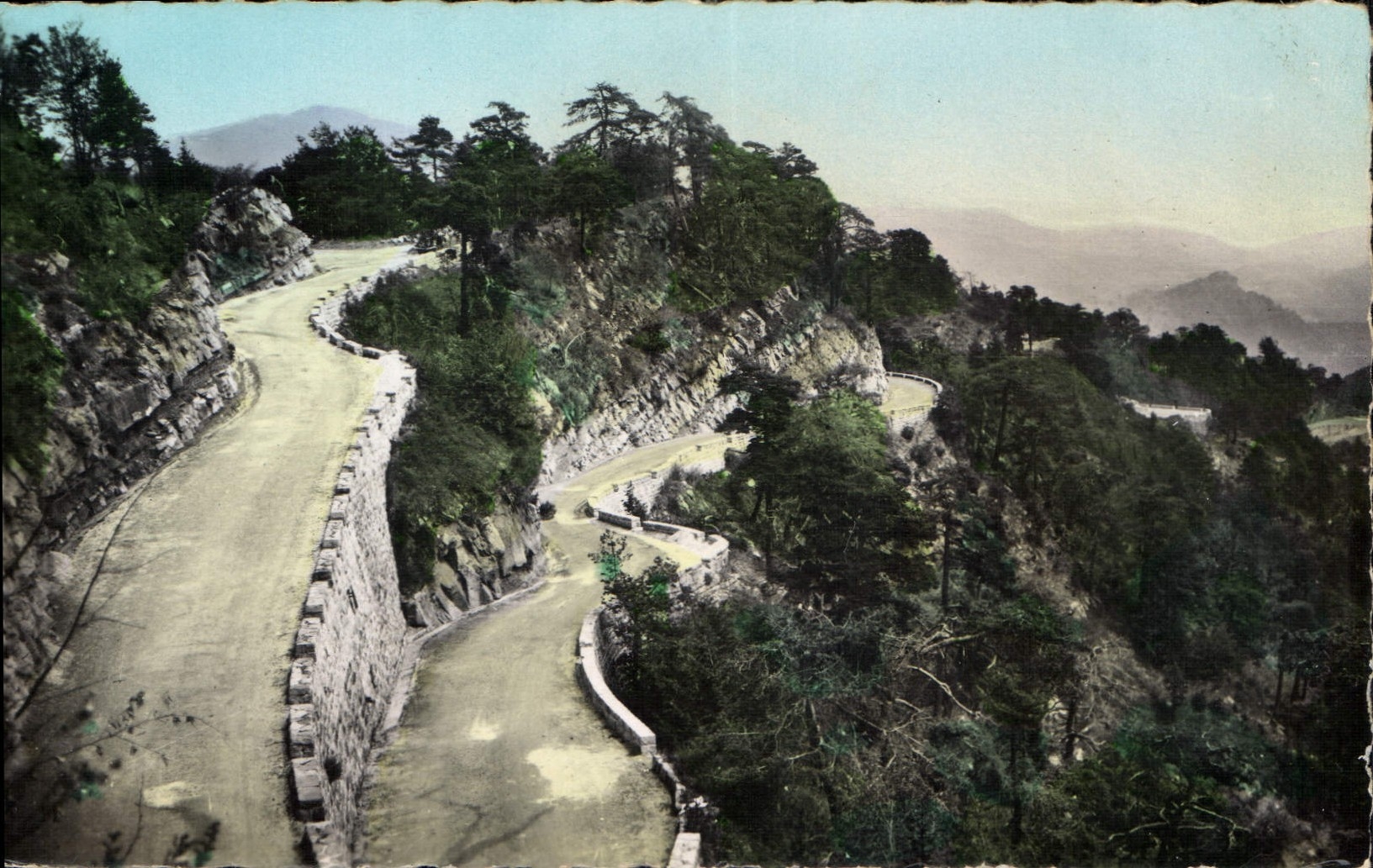 CPA Peira Cava A M les lacets 