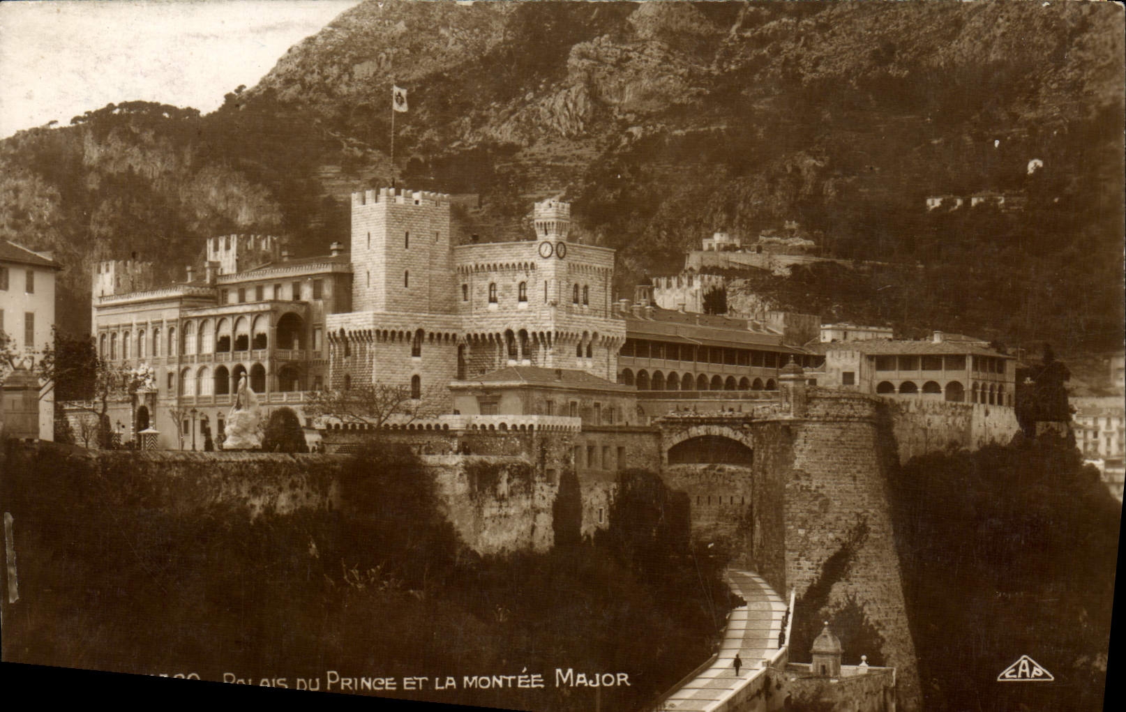 CPA du Prince et la Montee Major 