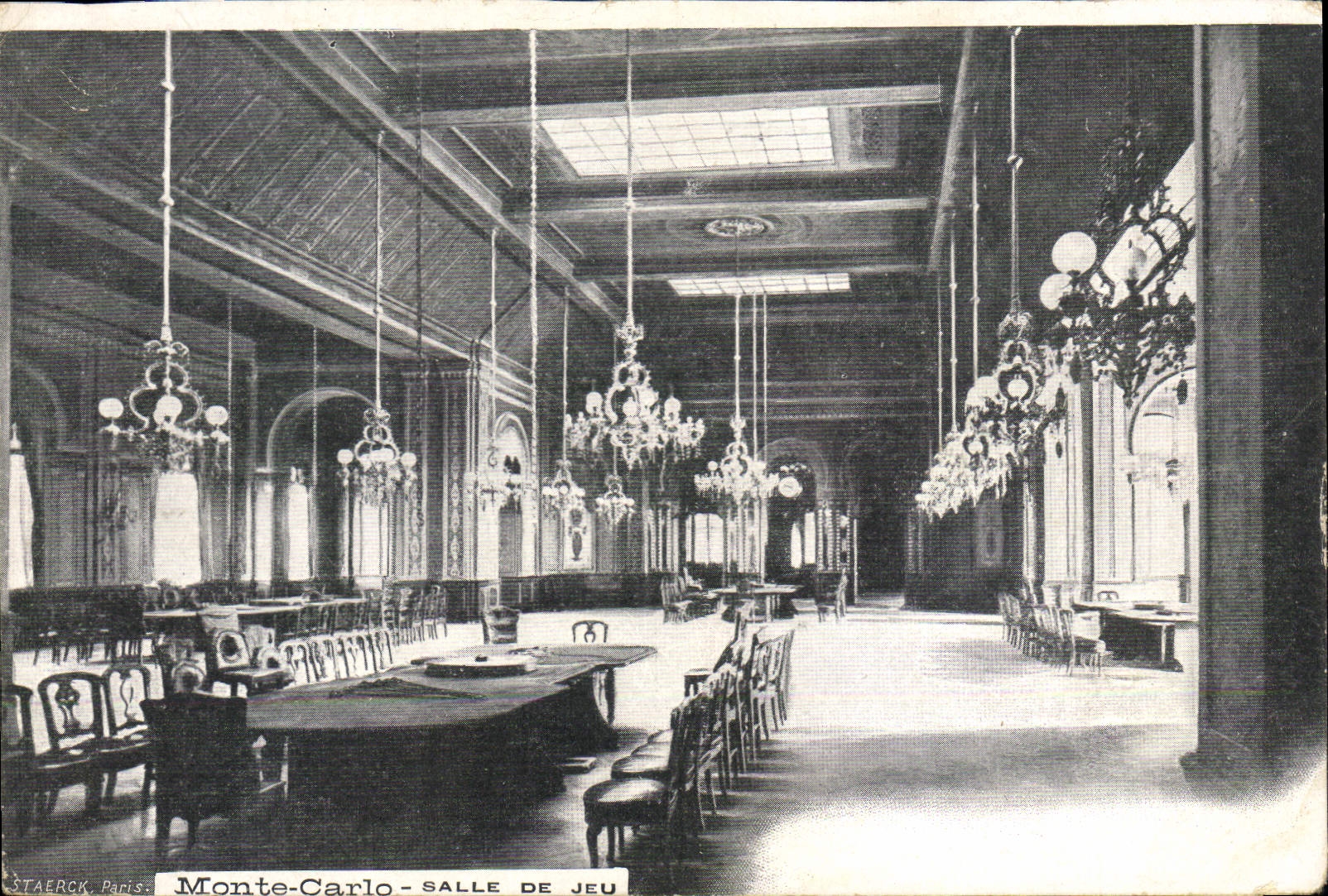 CPA Monte Carlo Salle de Jeu 