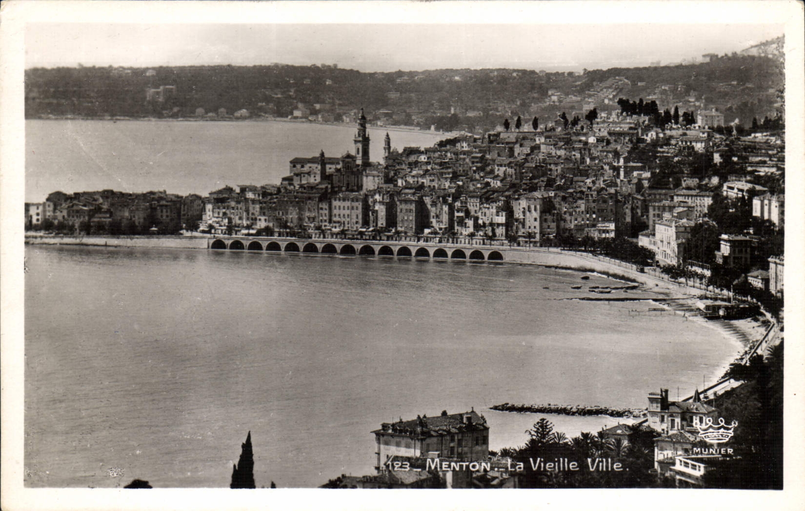 CPA Menton La Vieille Ville 