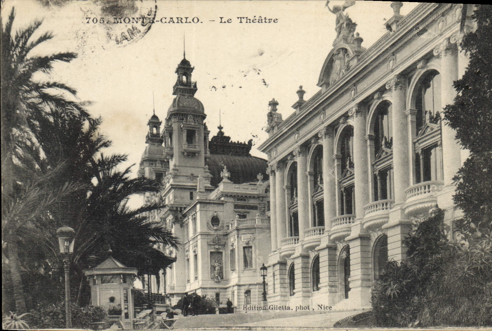 CPA Monte Carlo Le Theatre 