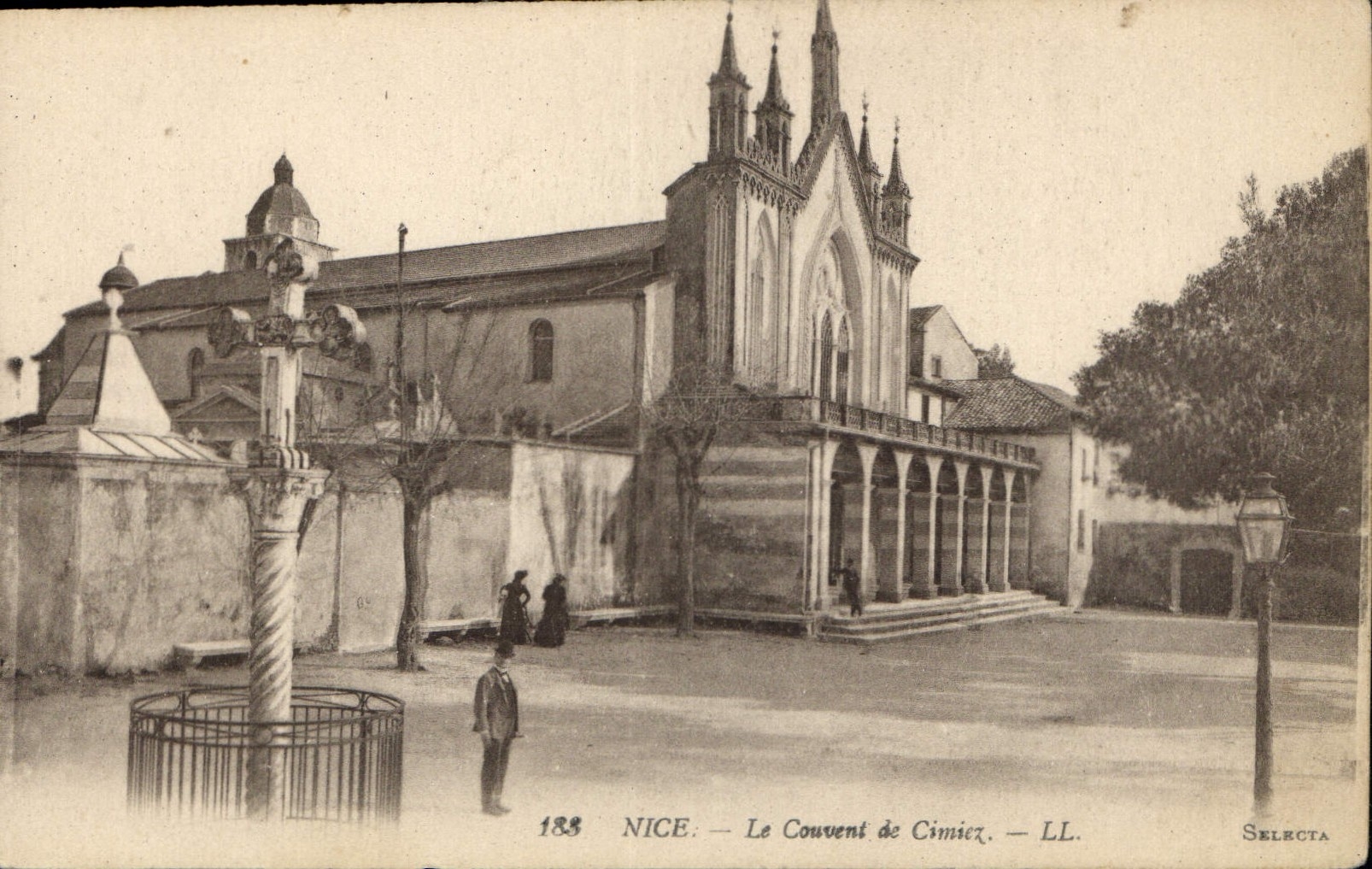 CPA Nice Le Couvent de Cimiez 