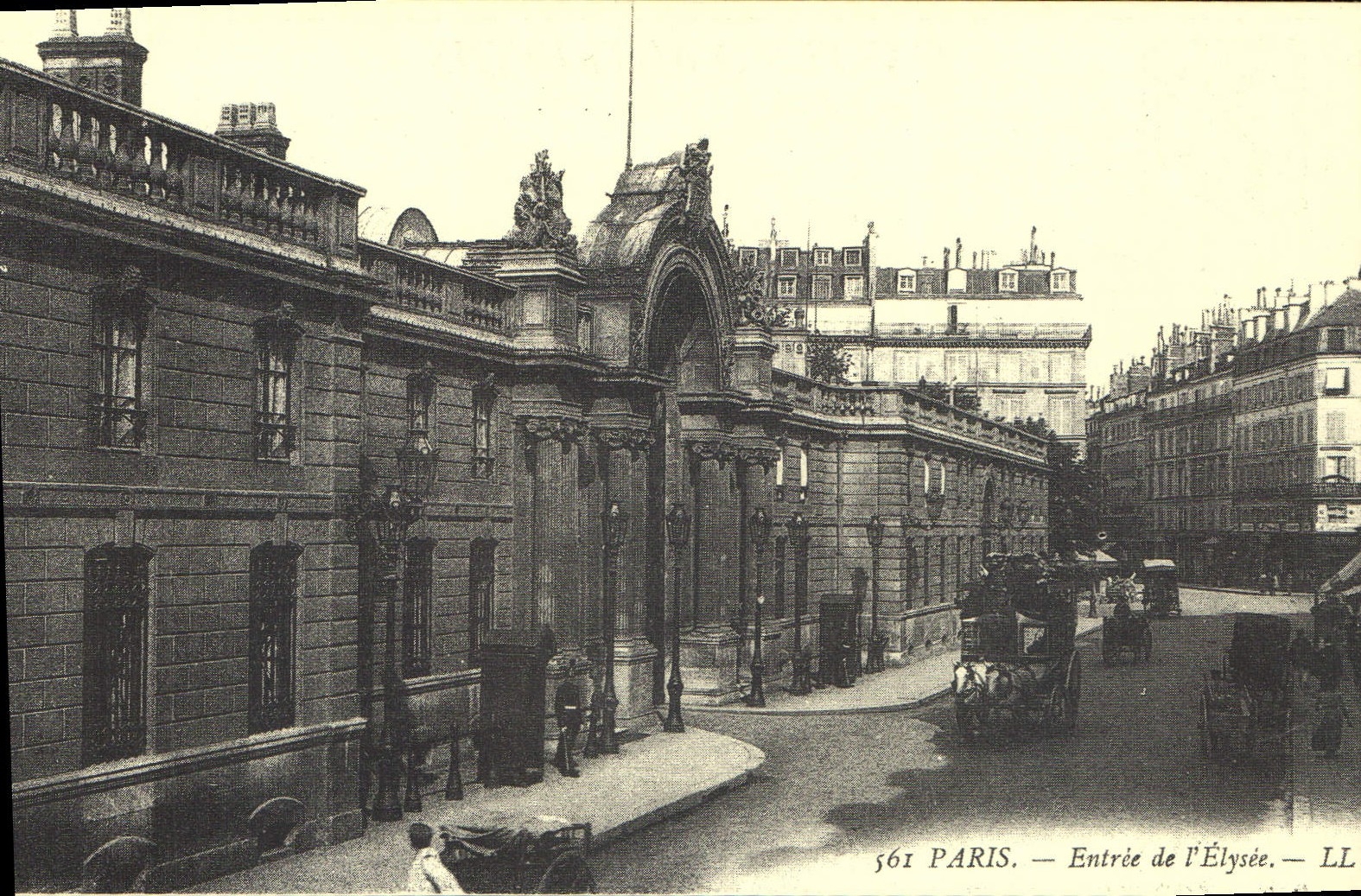 REPRO Paris Entree de l'Elysee 