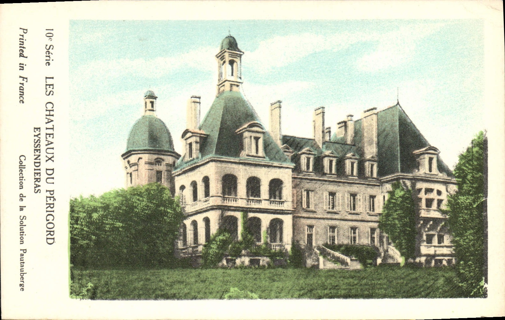 CPA Les Chateaux du Perigord Eyssendieras 