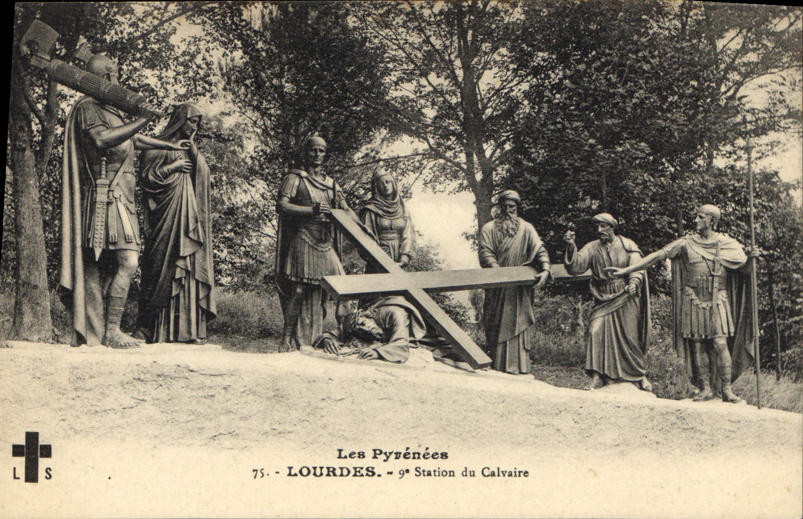 CPA Lourdes Station du Calvaire 