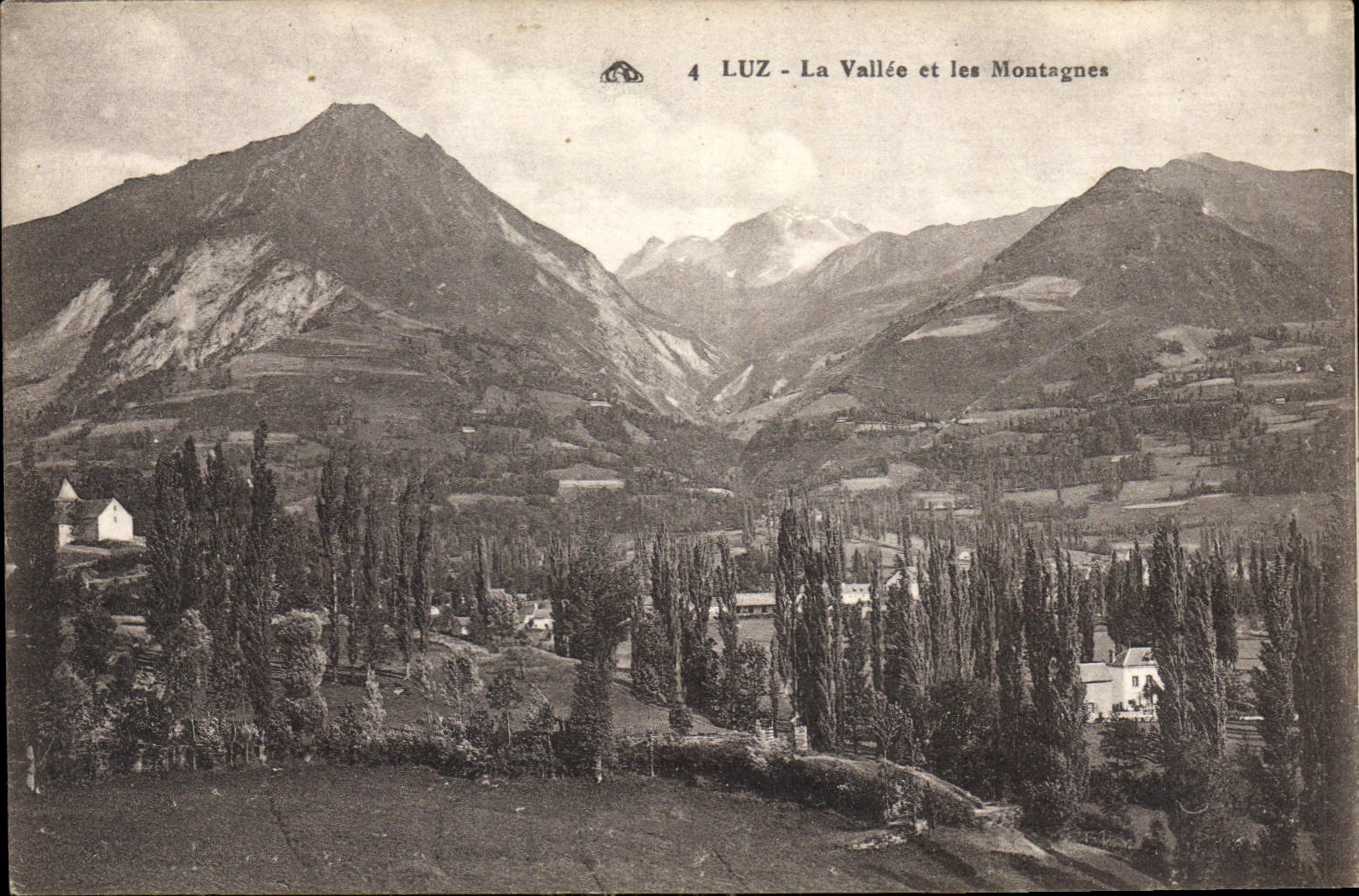CPA Luz La Vallee et les Montagnes 