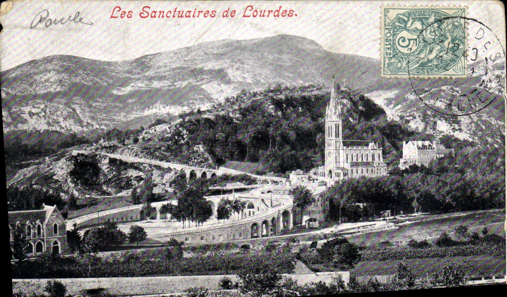 CPA Les Sanctuaires de Lourdes 