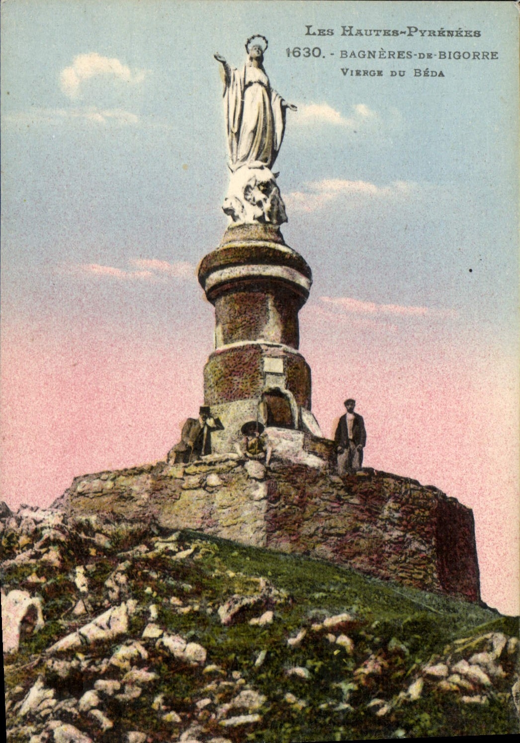 CPA Bagneres de Bigorre Vierge du Beda 