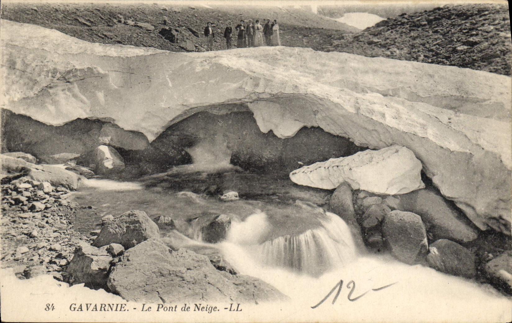 CPA Gavarnie Le Pont de Neige 