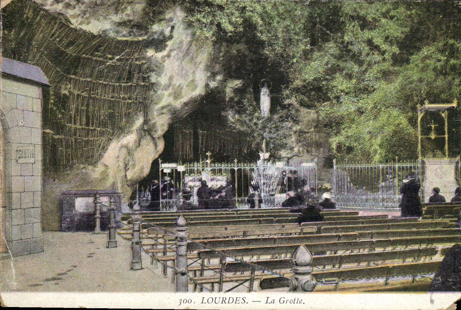 CPA Lourdes La Grotte 