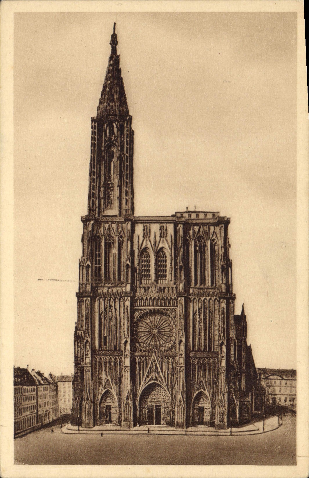 CPA Strasbourg La Cathedrale 