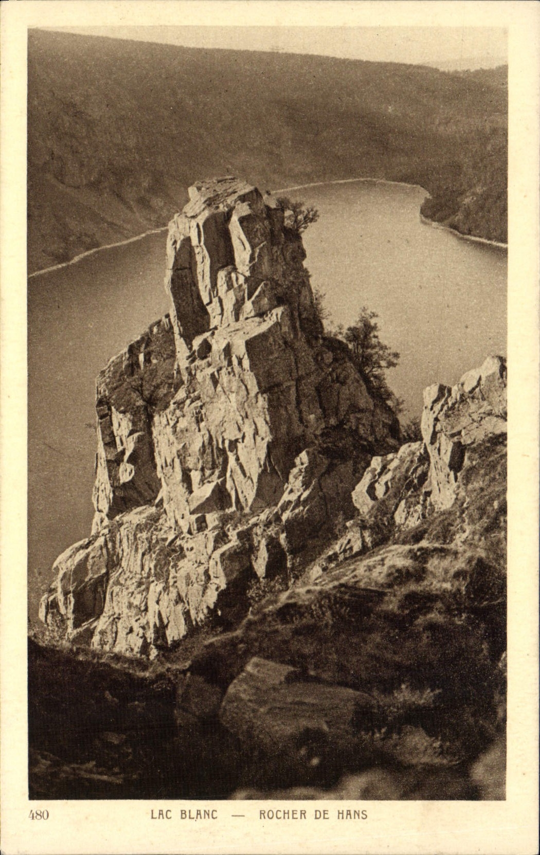 CPA Lac Blanc Rocher de Hans 