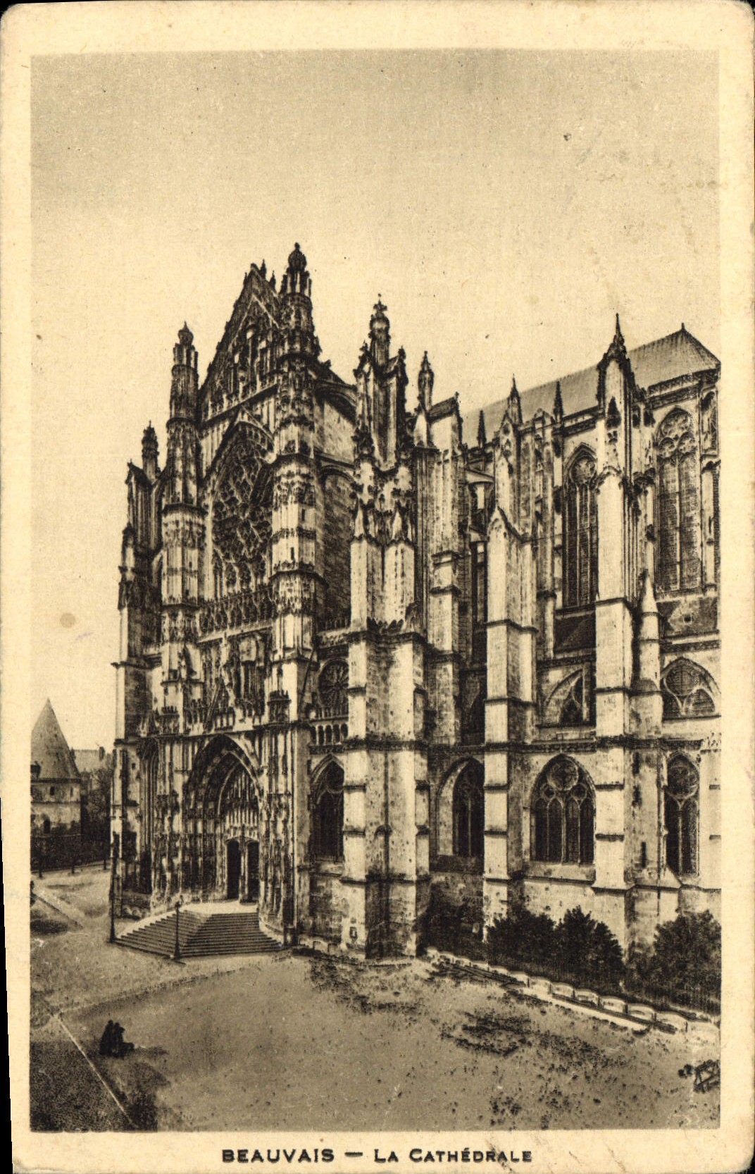 CPA Beauvais La Cathedrale 