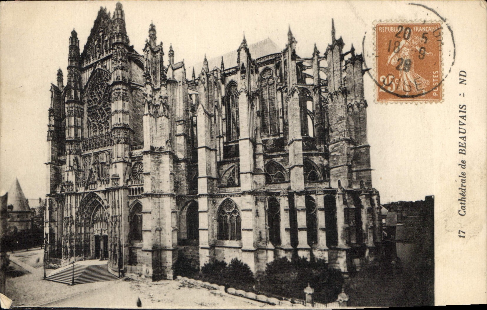CPA Cathedrale de Beauvais 