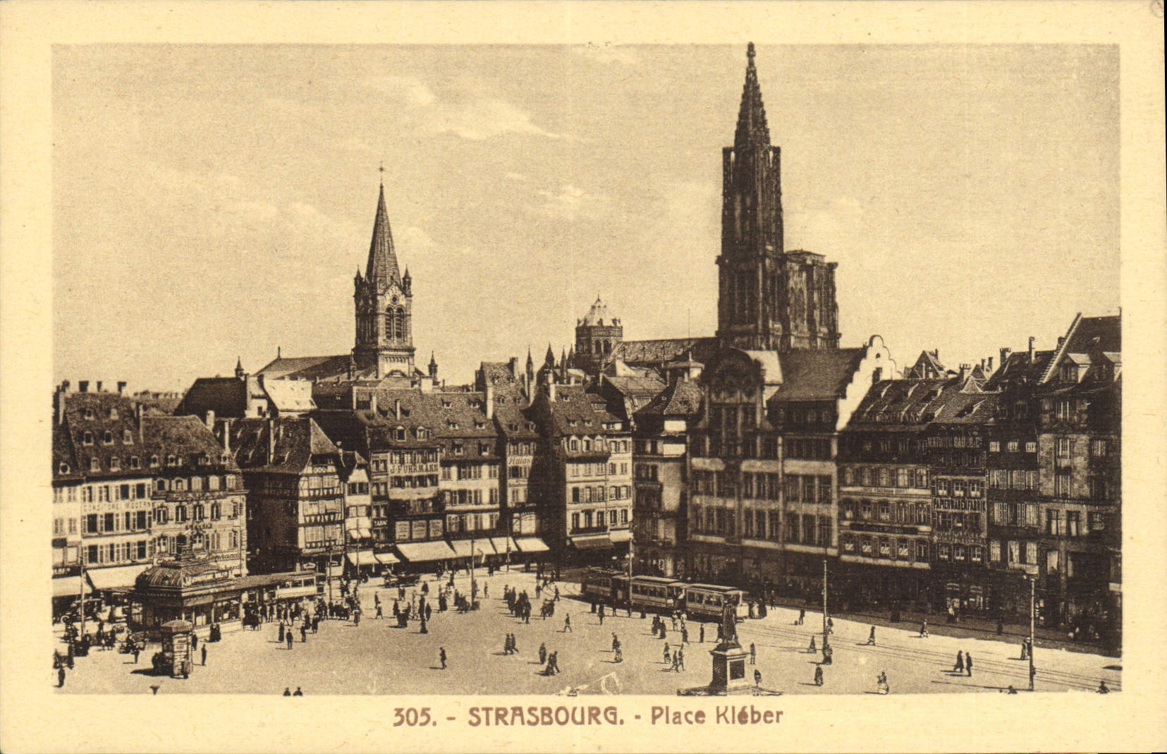 CPA Strasbourg Place Kleber 