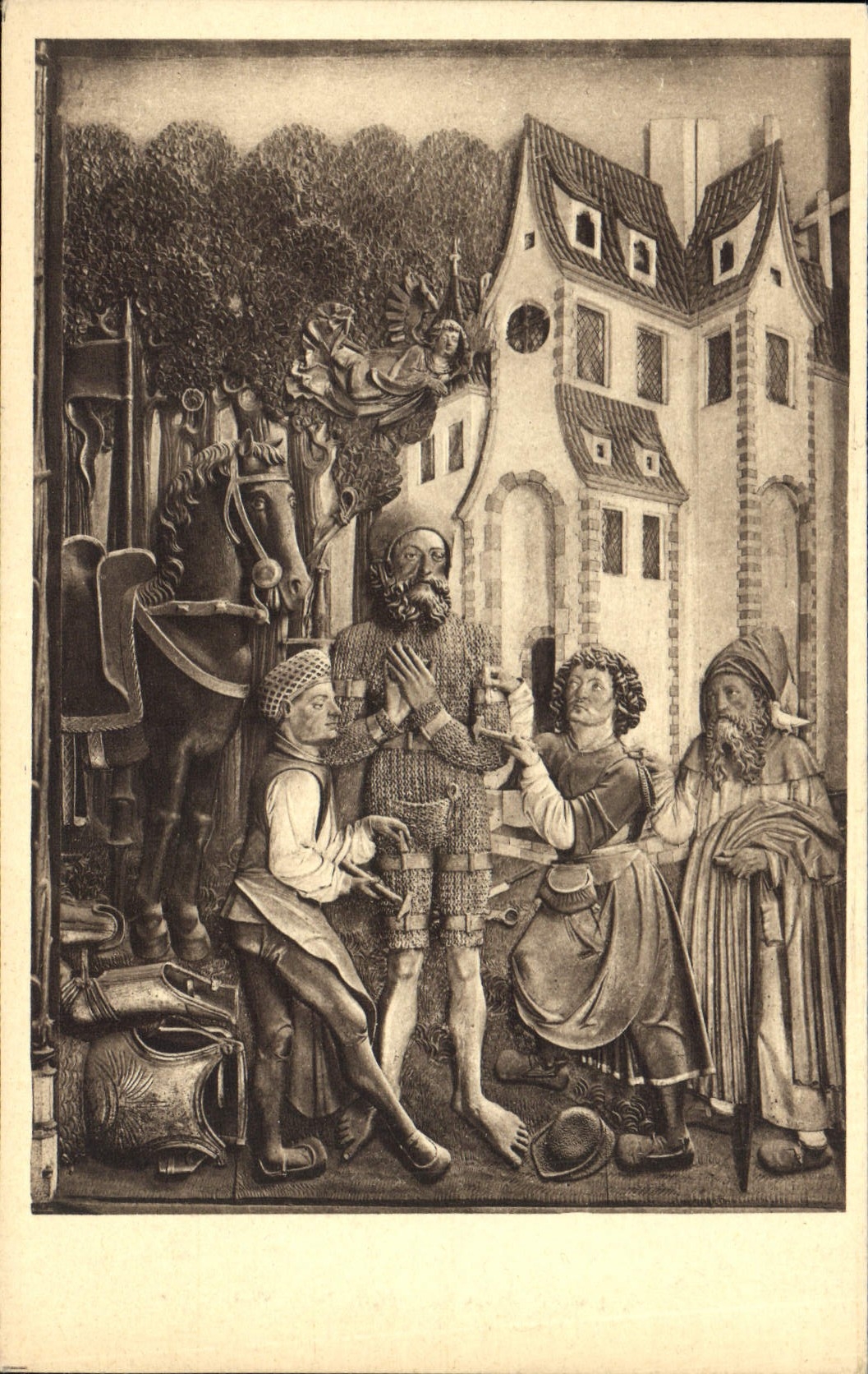 CPA Eglise de St Guillaume a Strasbourg 