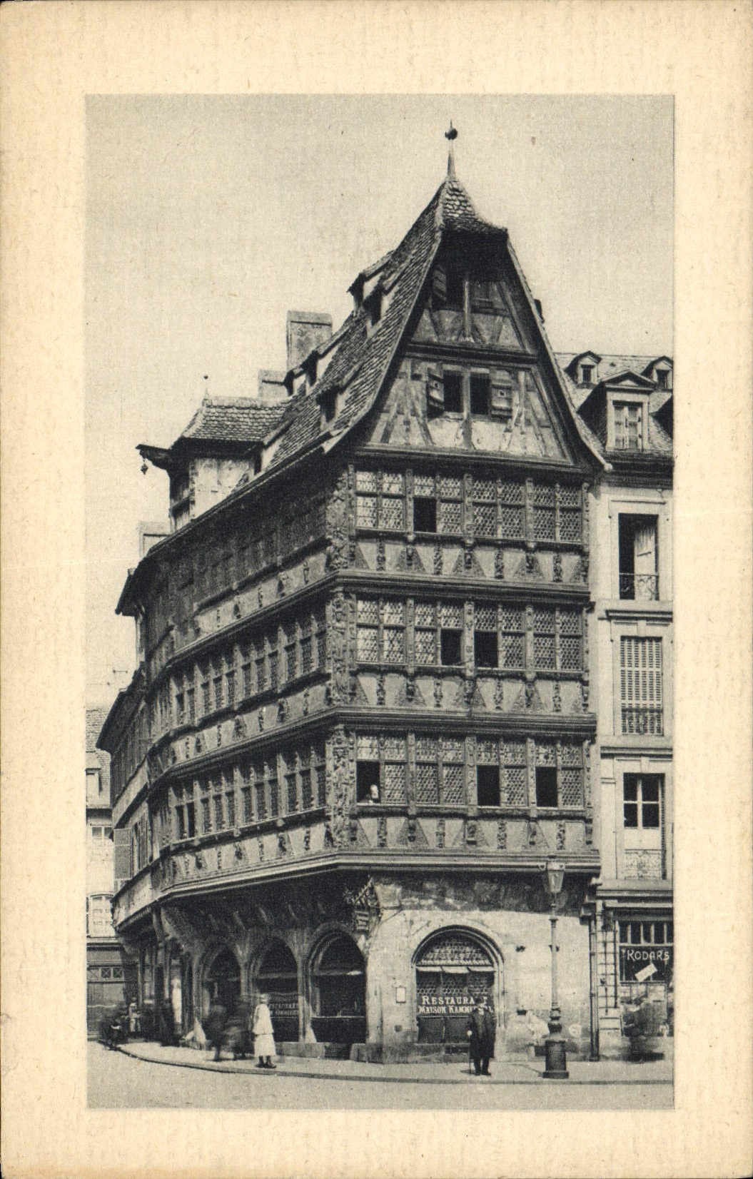 CPA Strasbourg La Maison Kammerzell 