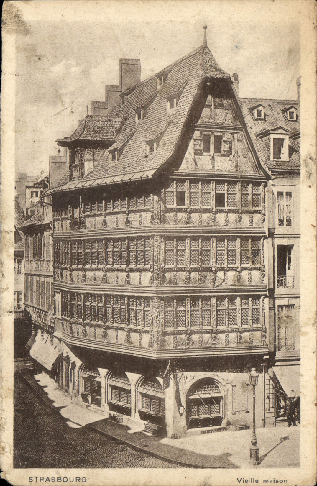 CPA Strasbourg Vieille Maison 