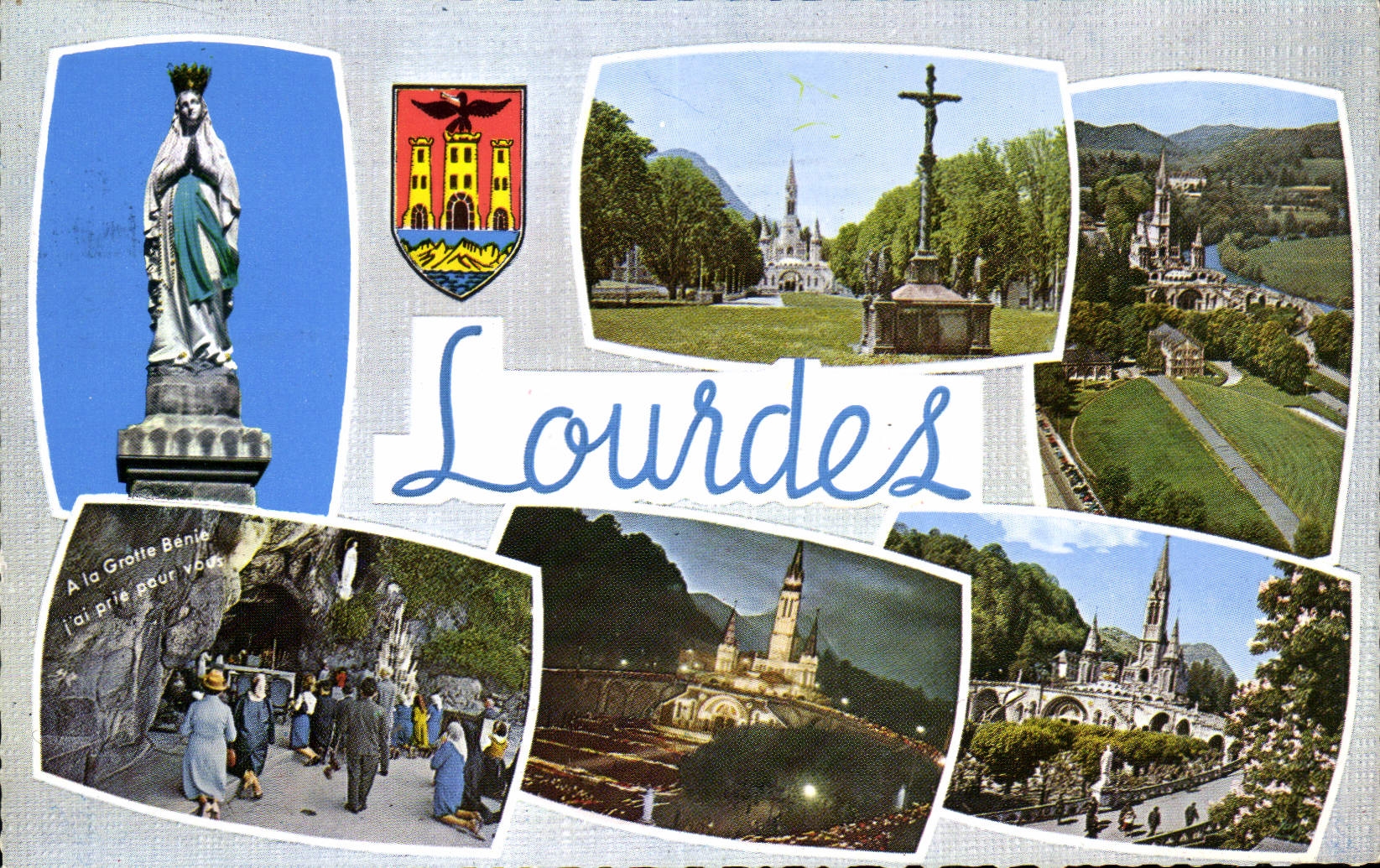 CPA Souvenir de Lourdes 