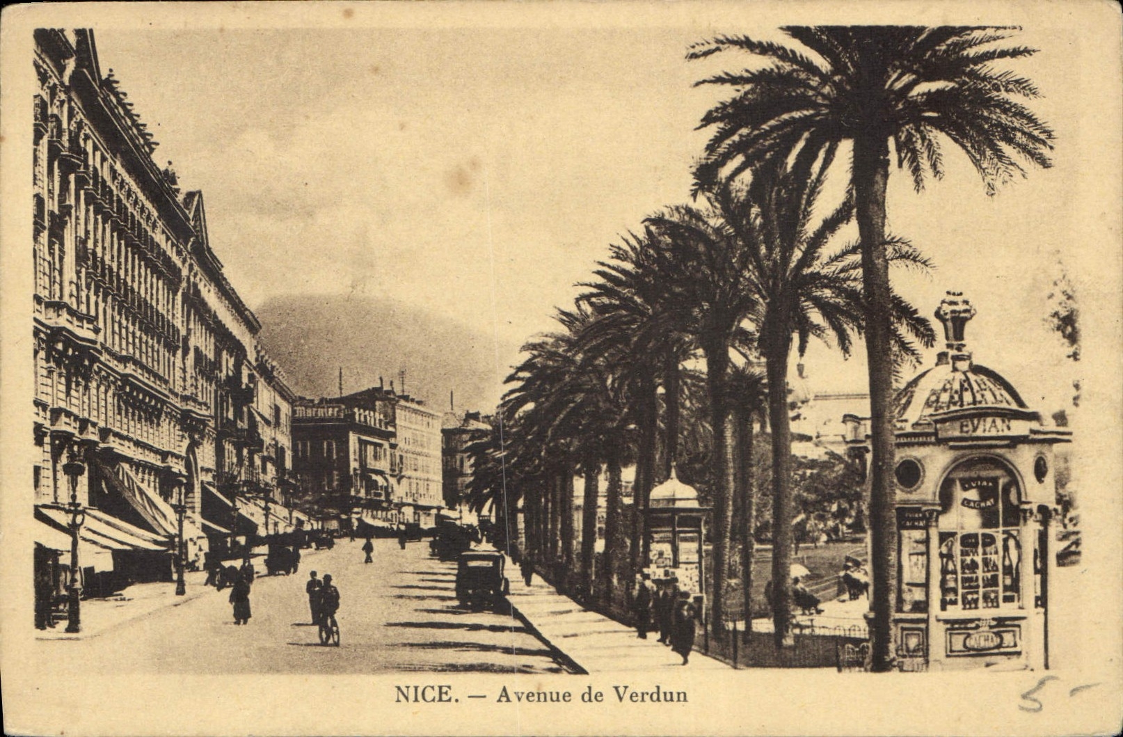 CPA Nice Avenue de Verdun 