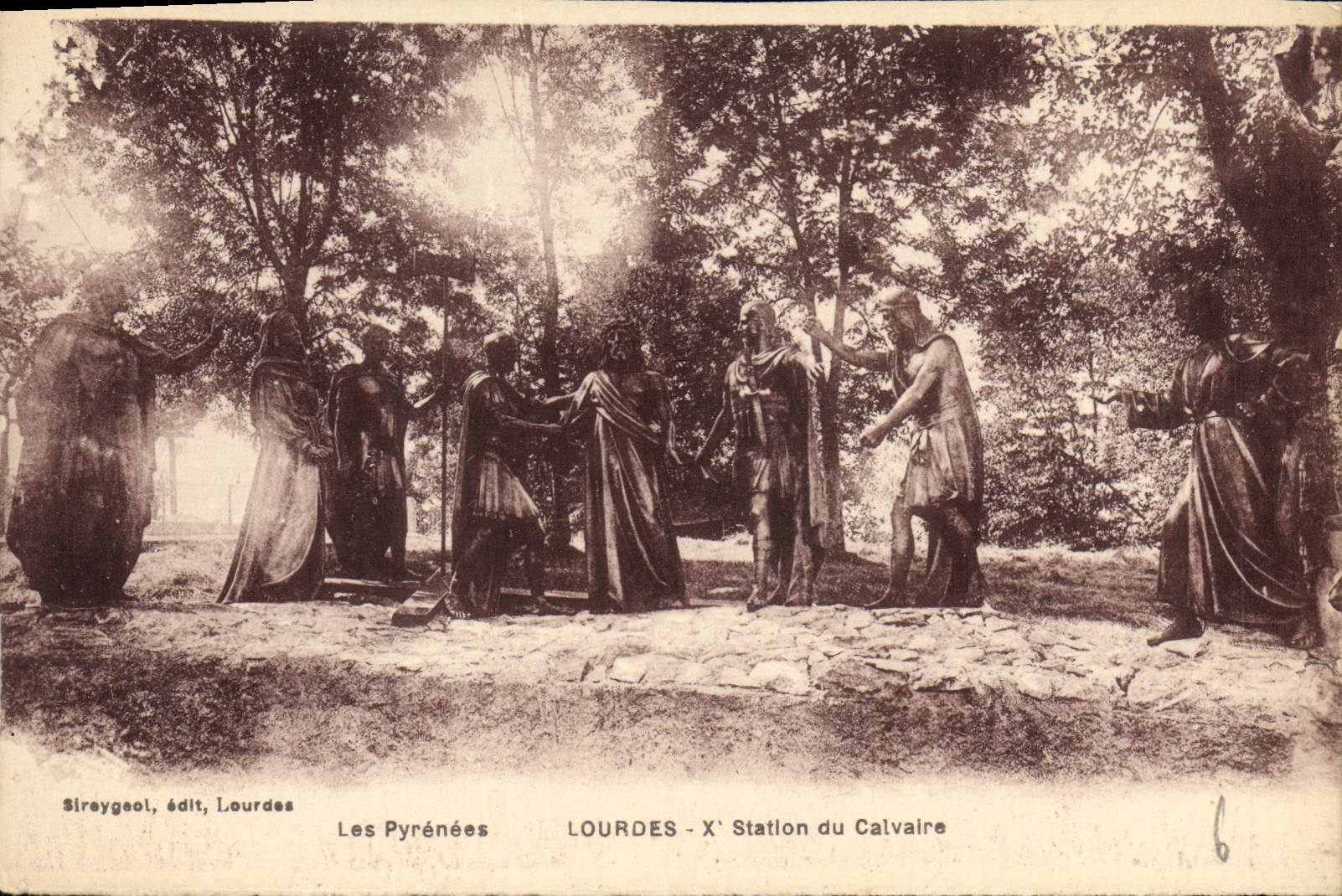 CPA Lourdes Station du Calvaire 