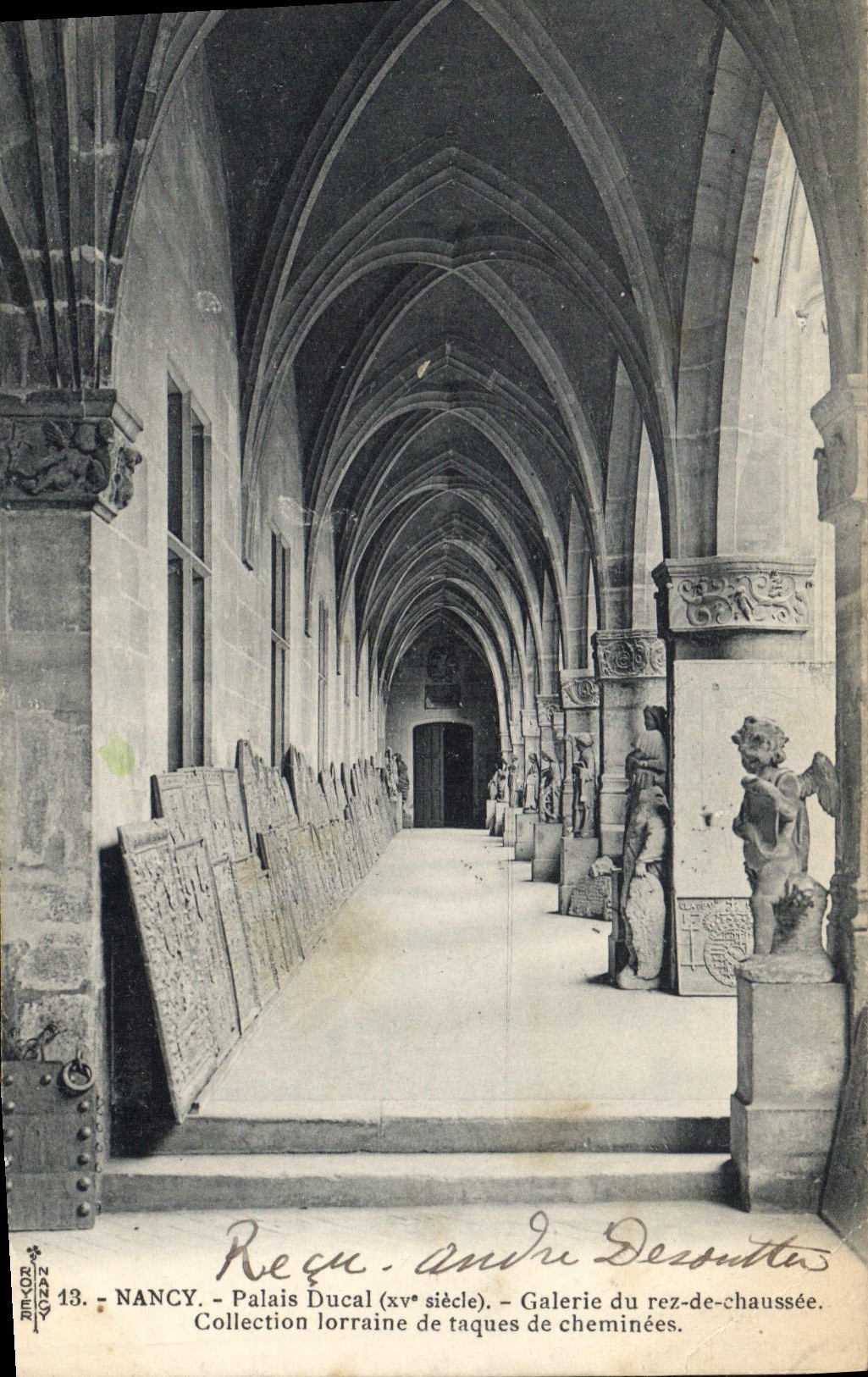 CPA Nancy Palais Ducal Galerie du rez de Chaussee