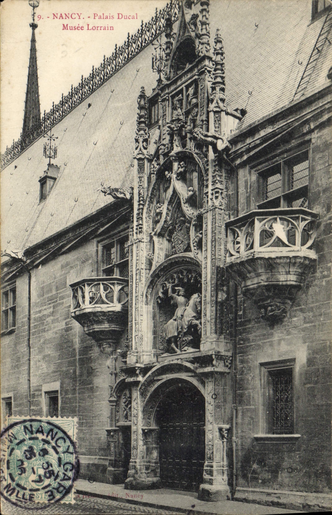 CPA Nancy Palais Ducal Musee Lorrain 