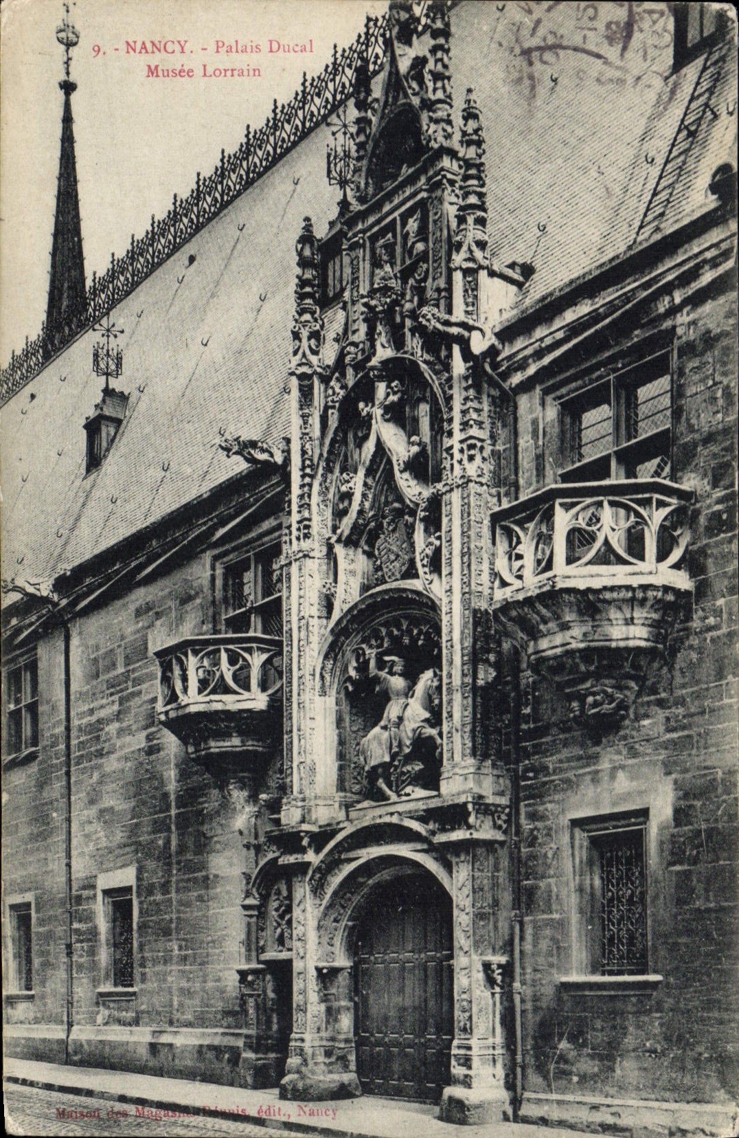 CPA Nancy Palais Ducal Musee Lorrain 