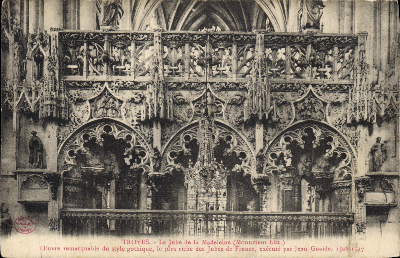 CPA Troyes Le Jube de la Madeleine Monument Hist