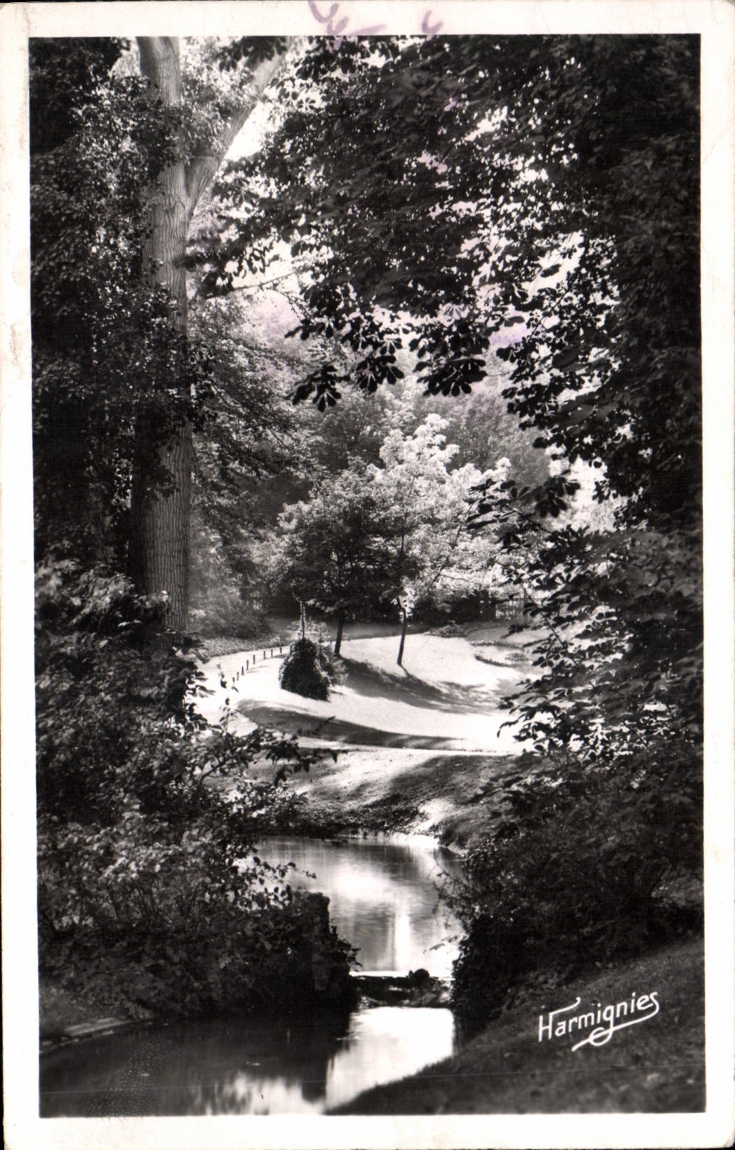 CPA Troyes Cascade de la Vallee Suisse 