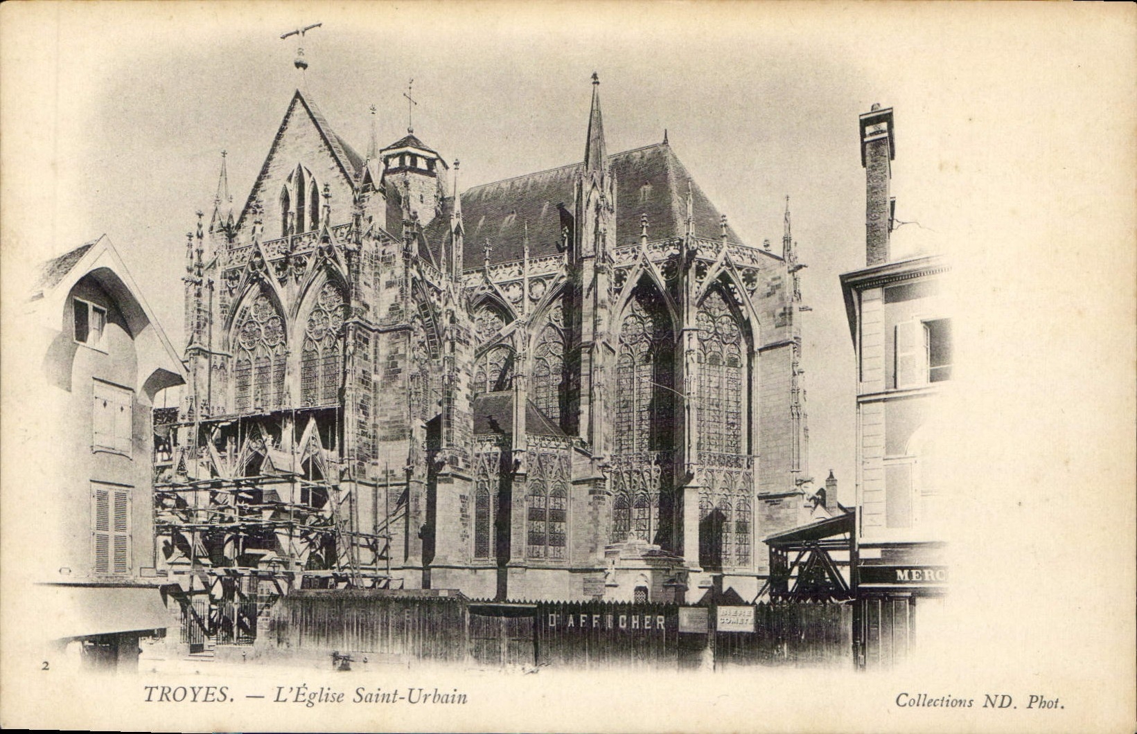 CPA Troyes L'Eglise Saint Urbain 