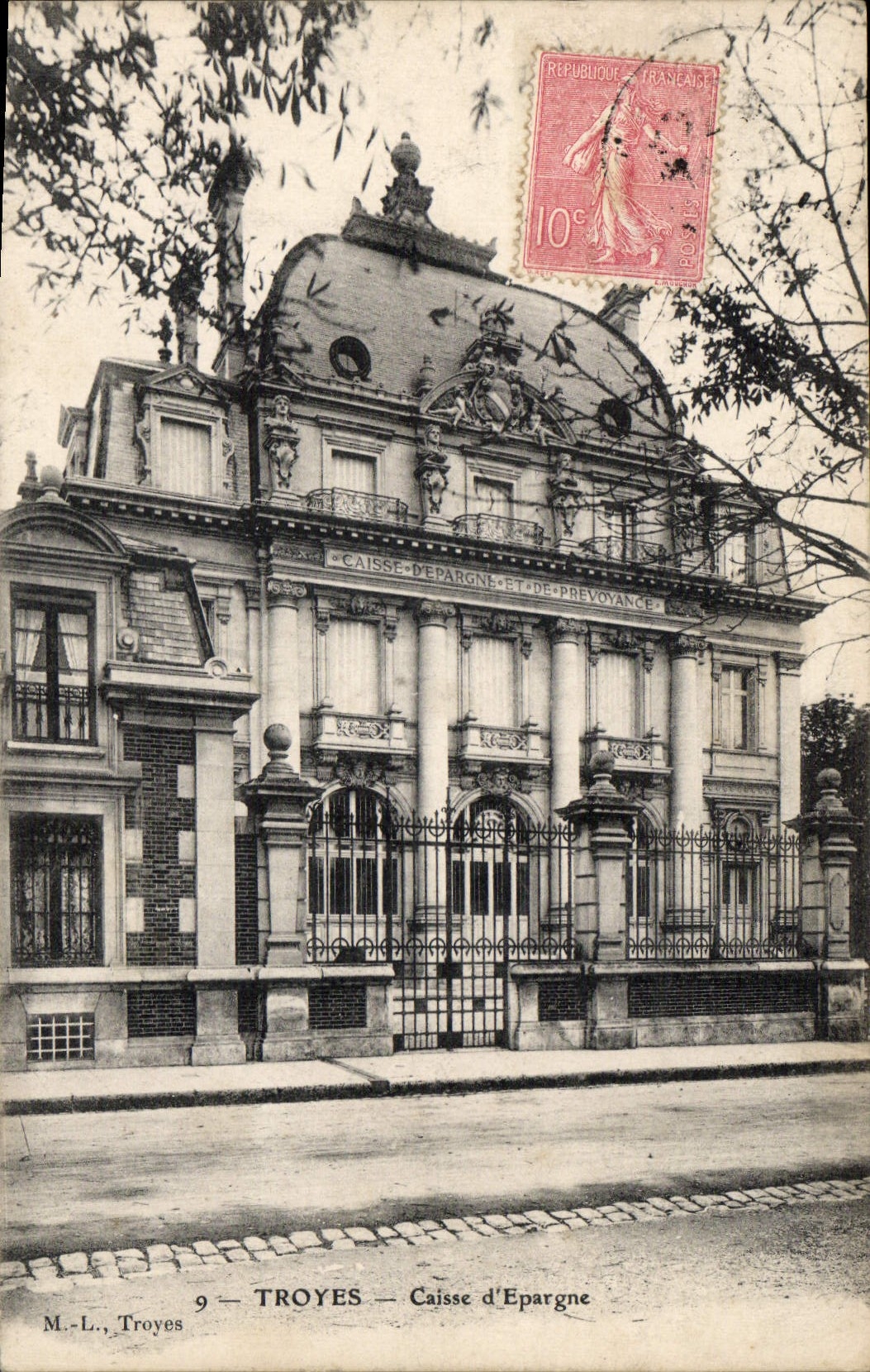 CPA Troyes Caisse d'Epargne 