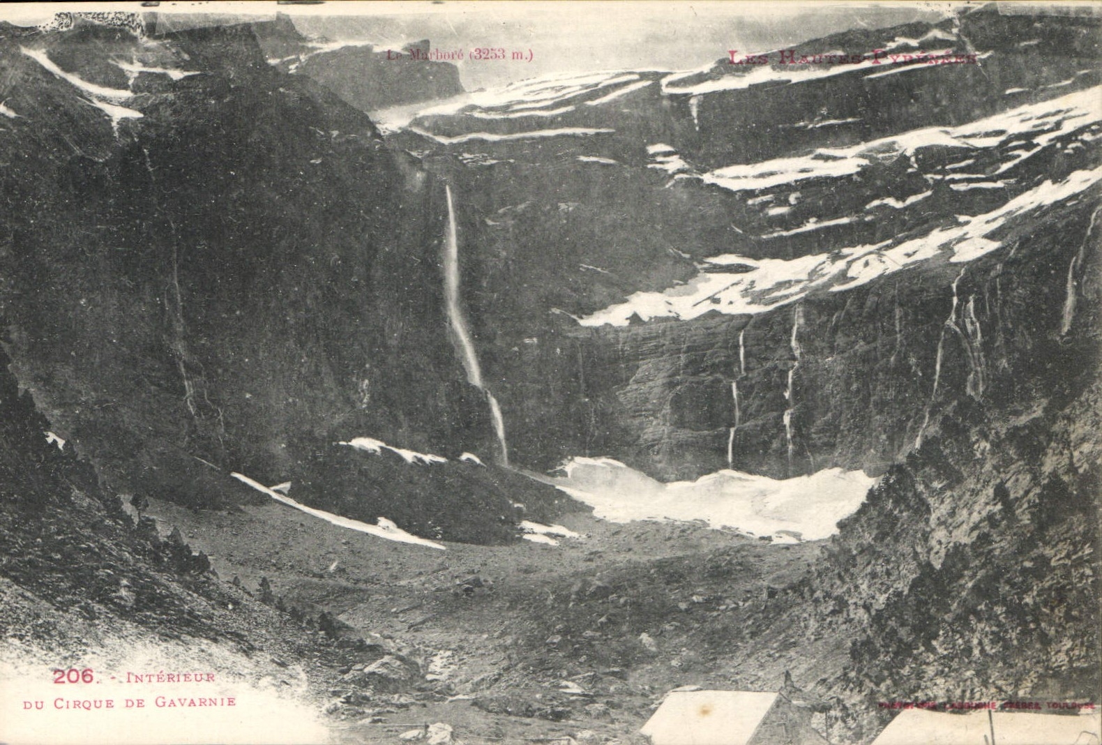 CPA Interieur du Cirque de Gavarnie 