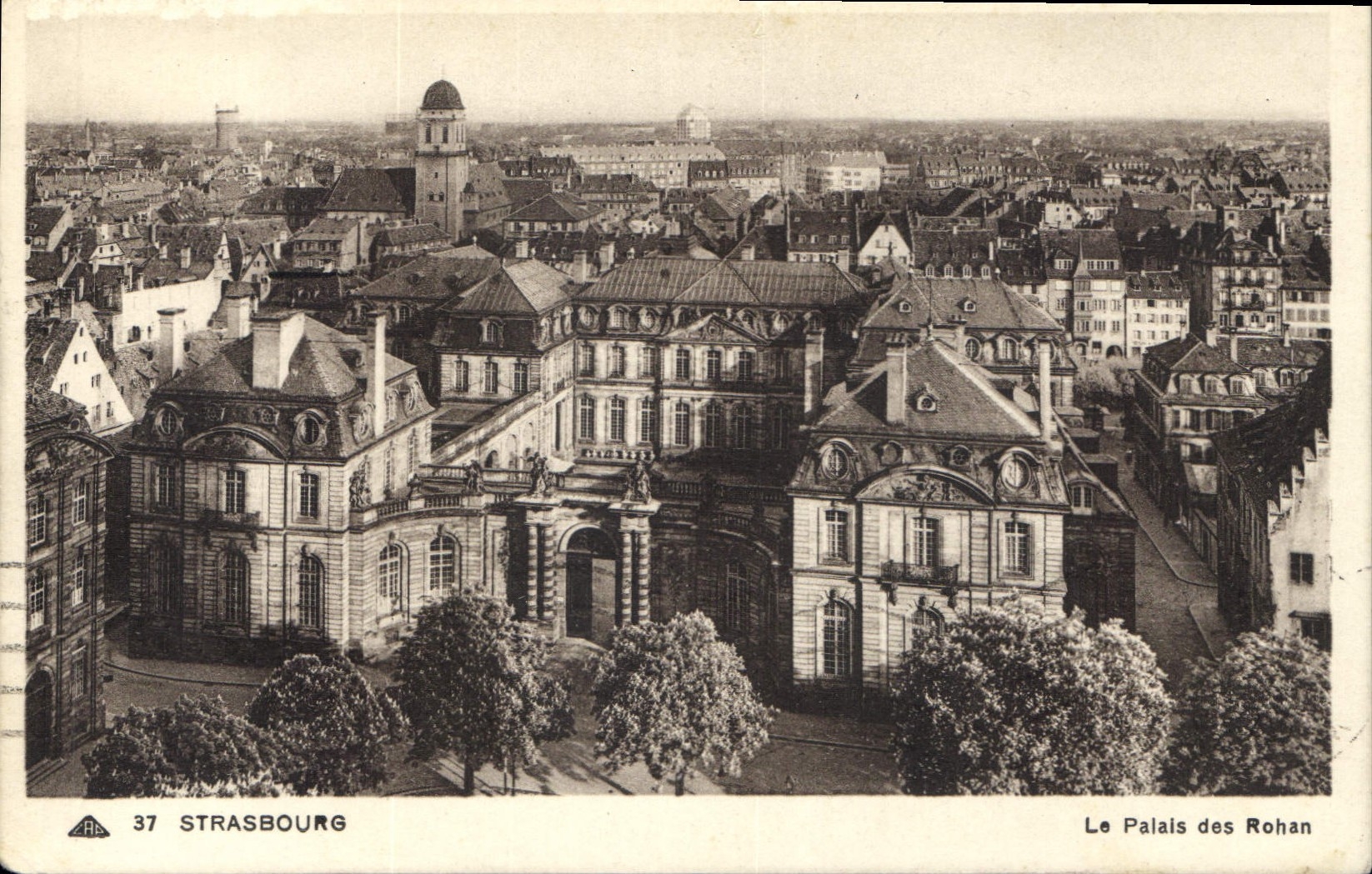 CPA Strasbourg Le Palais des Rohan 