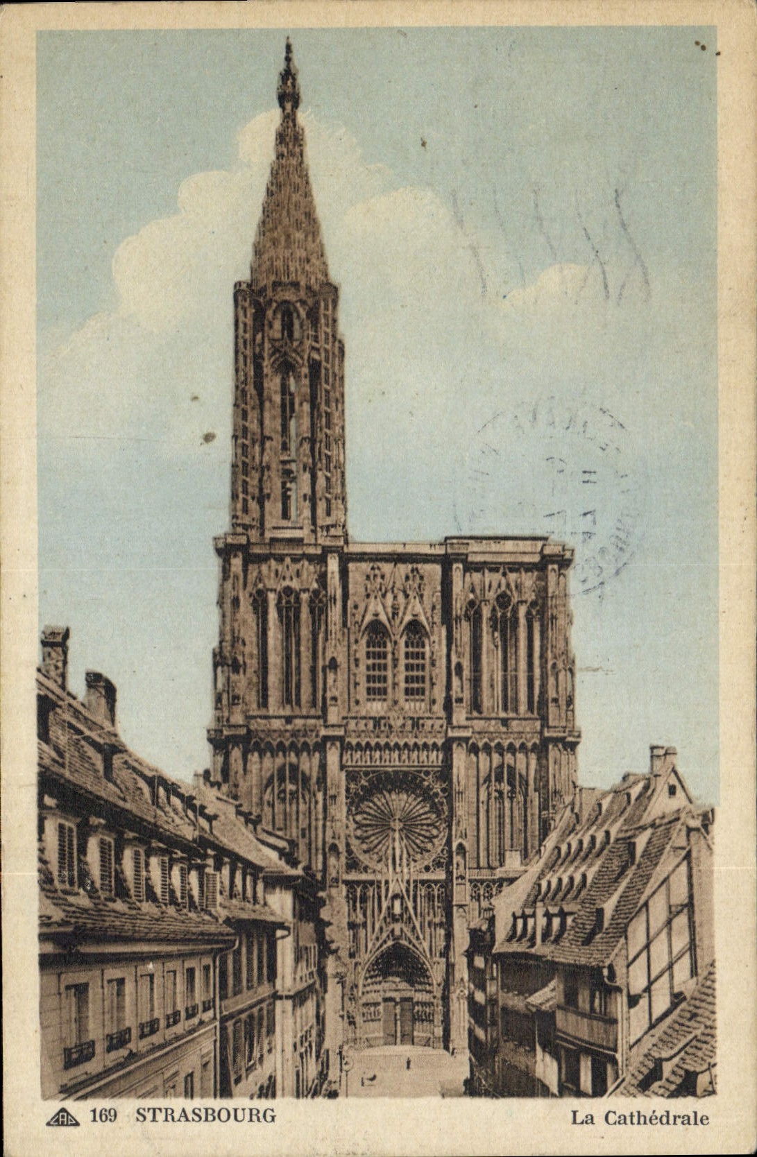 CPA Strasbourg La Cathedrale 