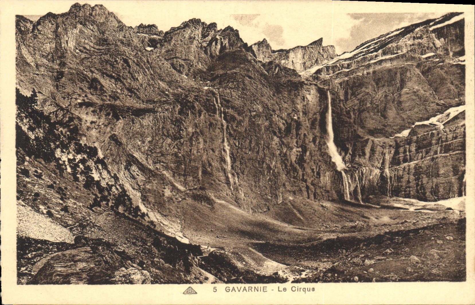 CPA Gavarnie Le Cirque 