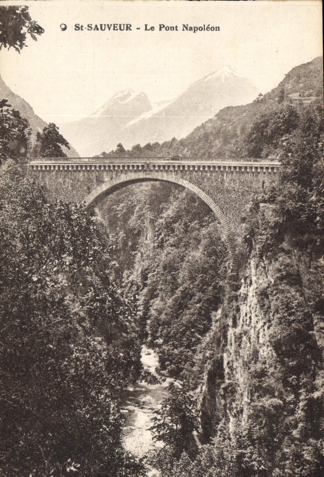 CPA St Sauveur Le Pont Napoleon 