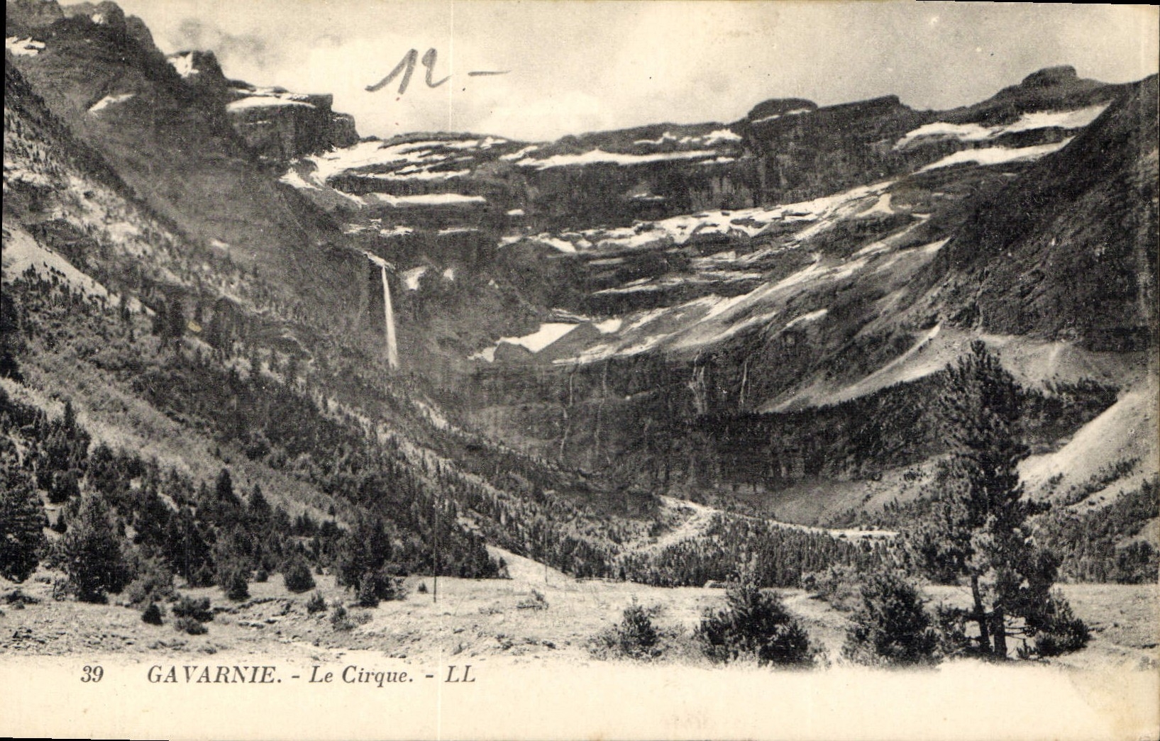 CPA Gavarnie Le Cirque 