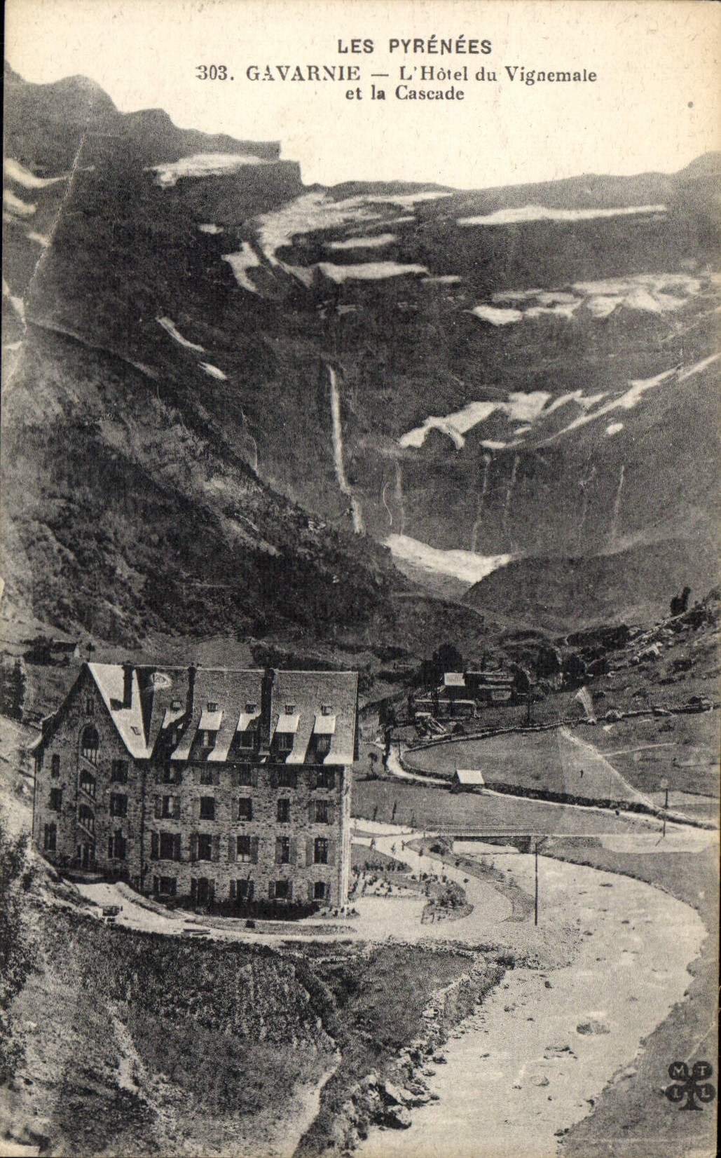 CPA Gavarnie L'Hotel du Vignemale et le Cascade 