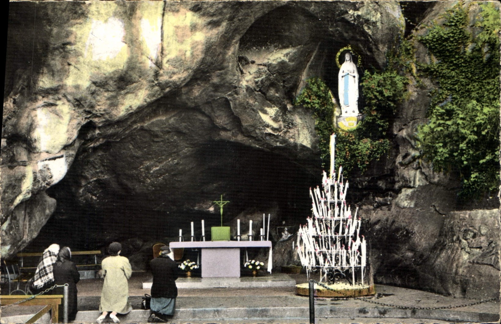 CPA Lourdes La Grotte 