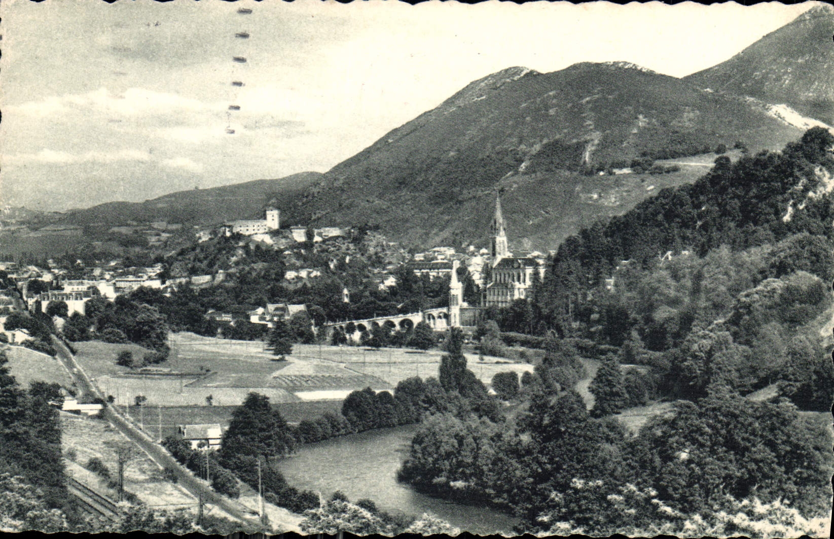 CPA Lourdes Vue Generale 