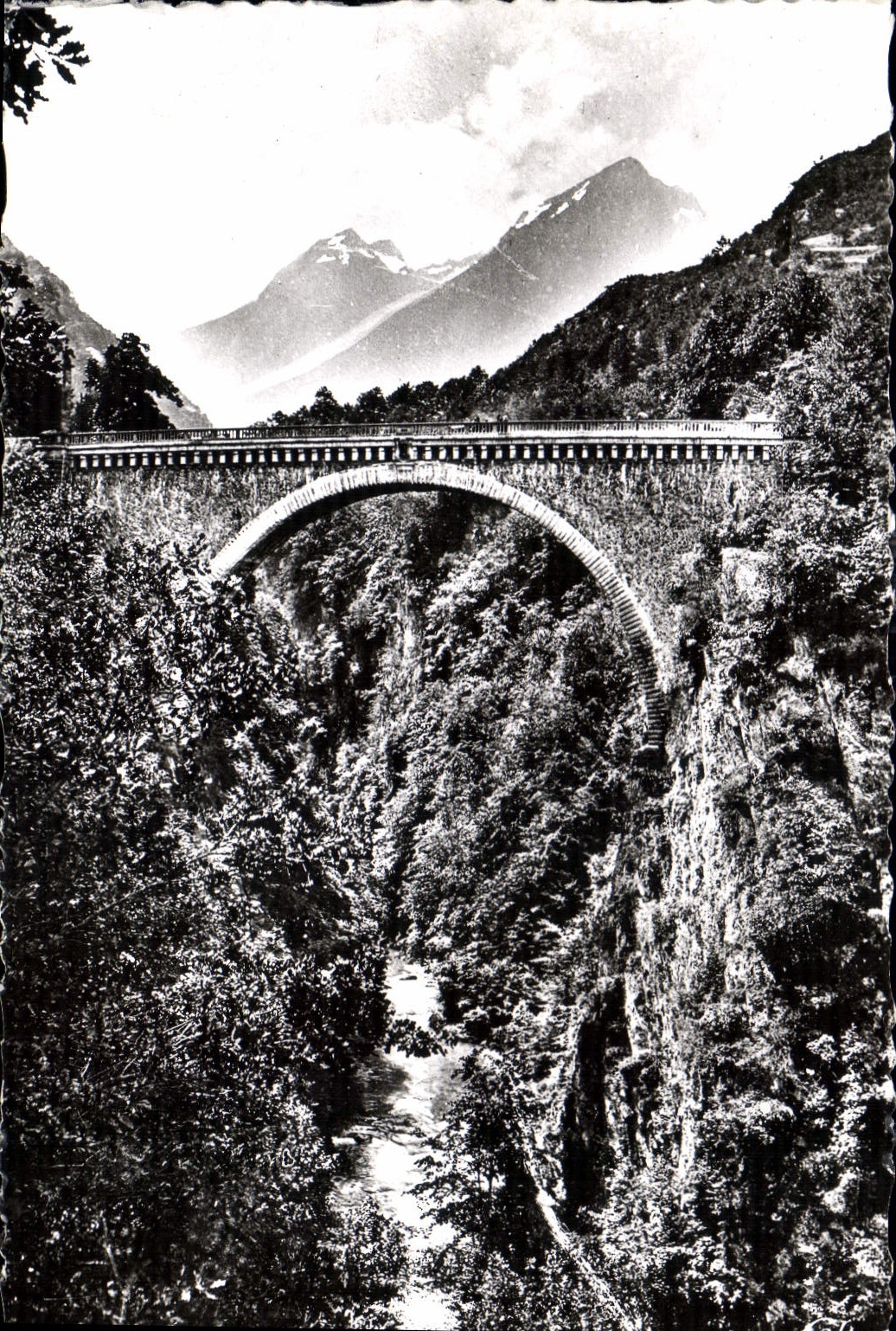 CPA Saint Sauveur Le Pont Napoleon 