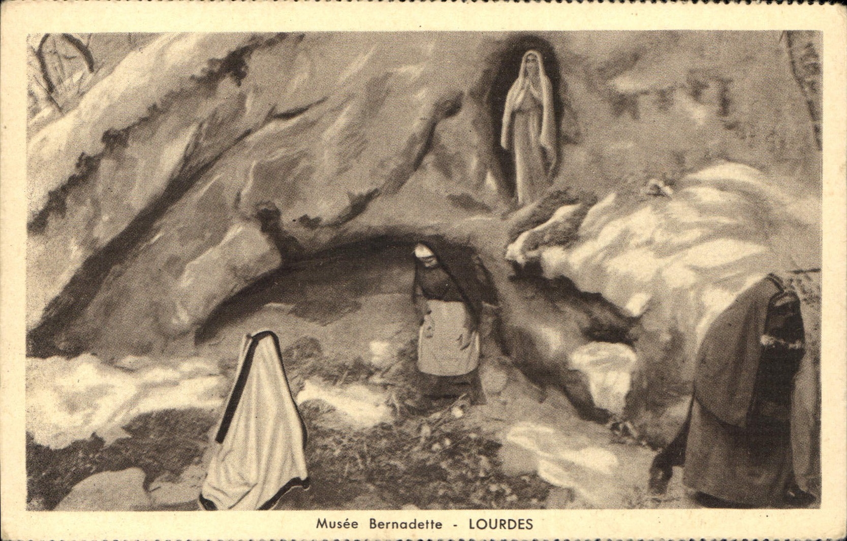 CPA Musee Bernadette Lourdes 