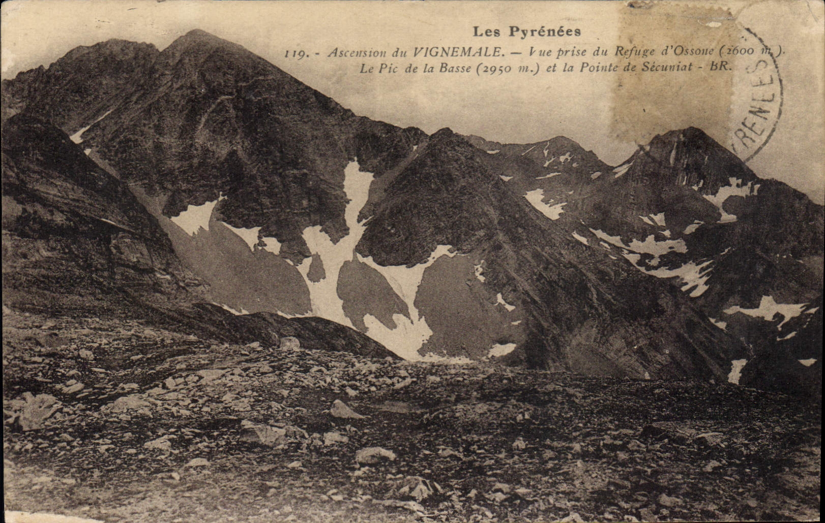 CPA Les Pyrnees Ascension du Vignemale 