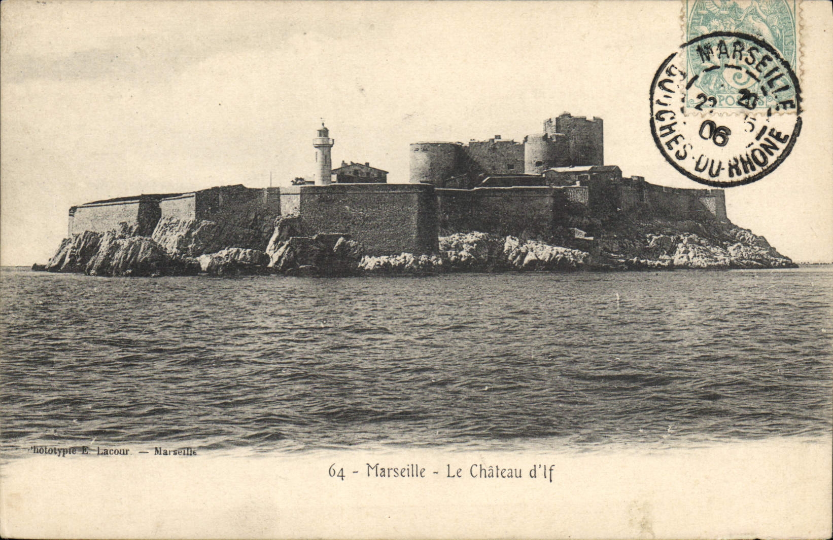 CPA Marseille Le Chateau d'If 