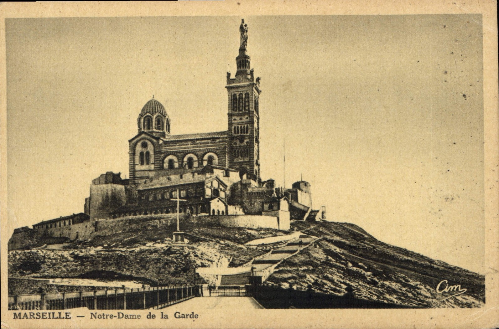 CPA Marseille Notre Dame de la Garde 