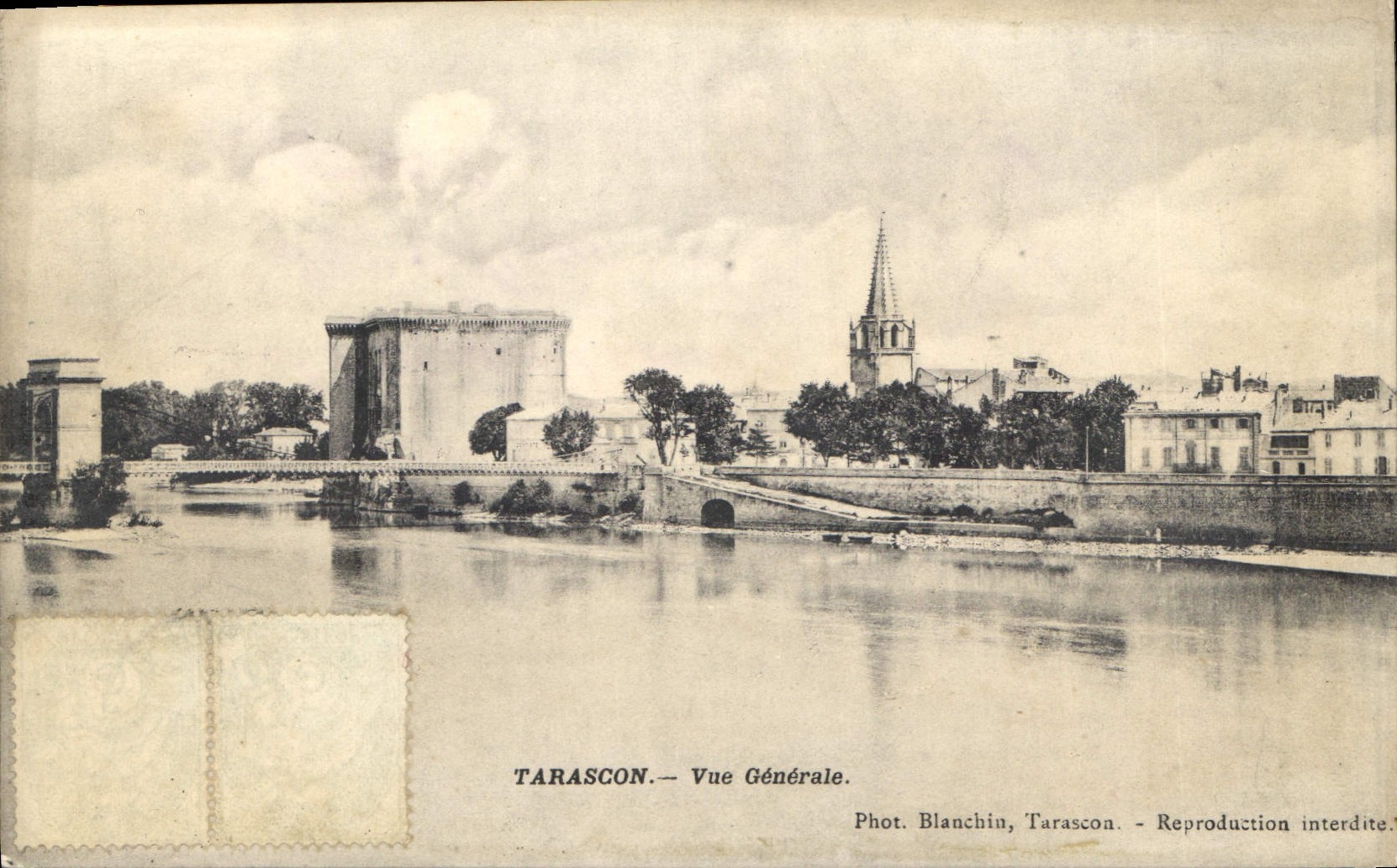 CPA Marseille La Cathedrale et le Fort Saint Jean 